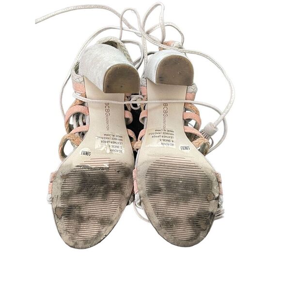 Jessica Simpson Lace Up Gladiator Heels Tassel Detail Strappy Sandals Shoes - Picture 7 of 8